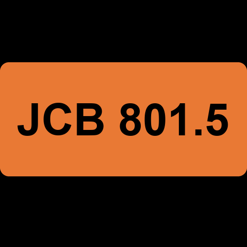JCB 801.5